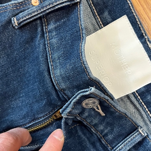 MOTHER The Weekender Skimp High-Rise Flare Jeans Size 31 NWT - Picture 10 of 16